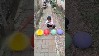 Balon Meletus, Balon Warna Warni Jumbo