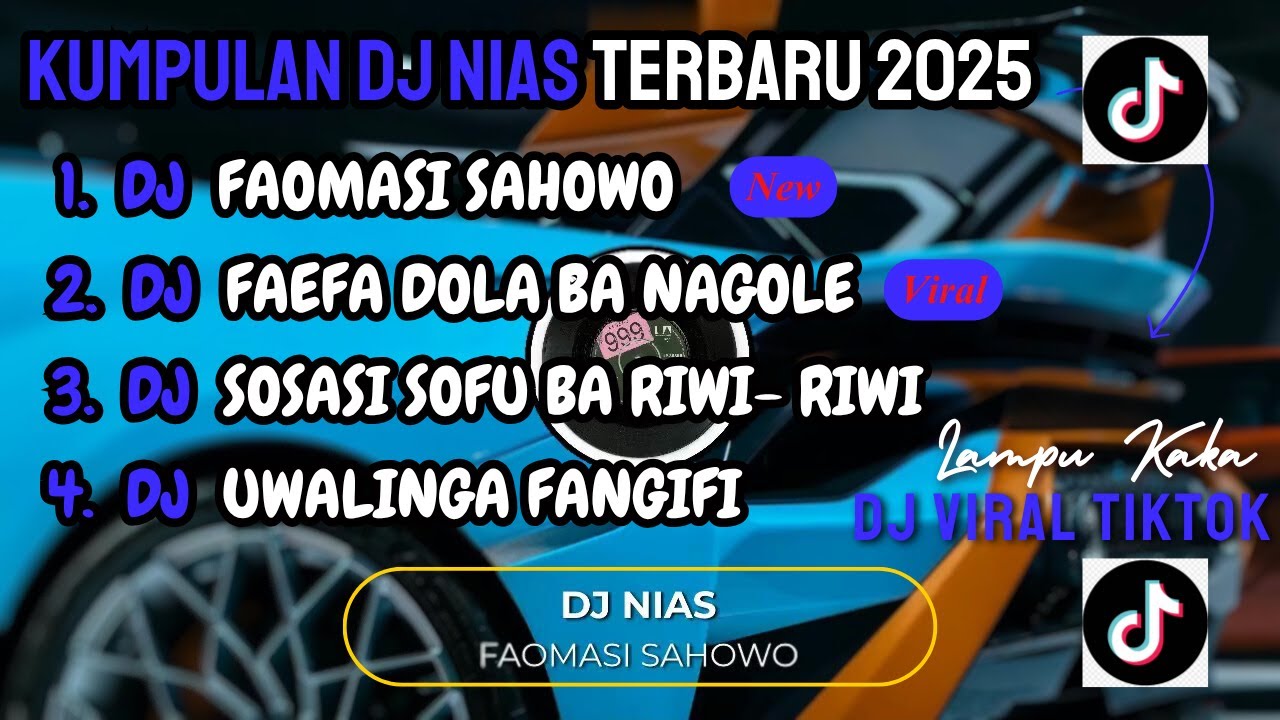 KUMPULAN DJ NIAS TERBARU 2026 || Remix full bass viral tiktok