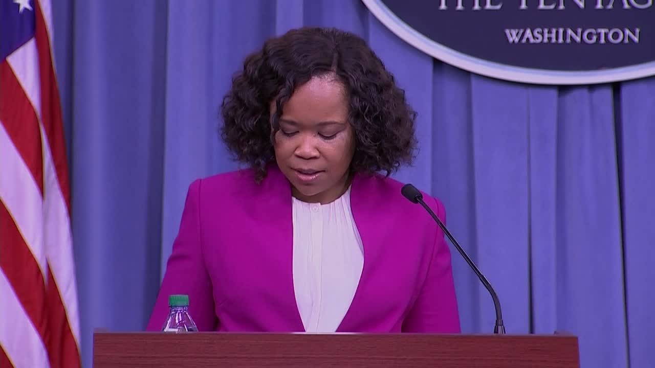 Syria strikes: Pentagon press conference