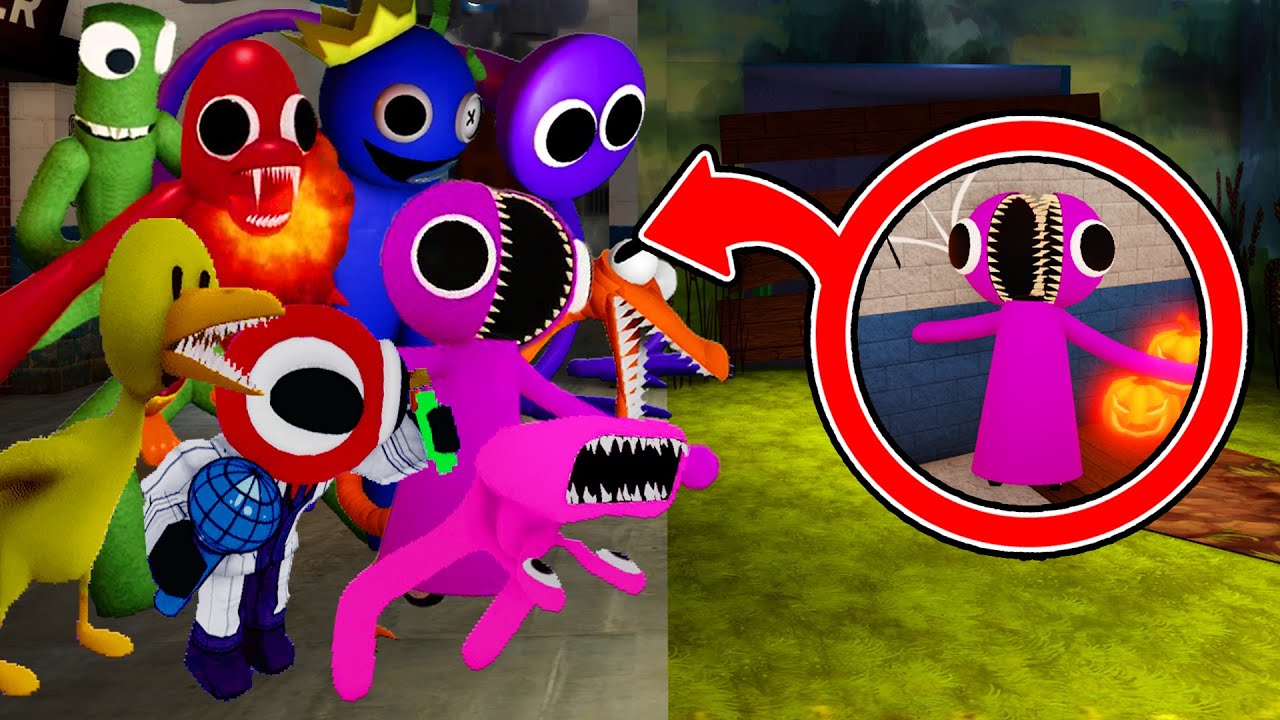 New Rainbow Friends Vs Alphabet Lore But (Roblox DOORS x Rainbow Friends  Chapter 2) 🎶 (FNF New Mod) 