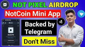 Not Pixel by NotCoin Airdrop | How to Play Not Pixel Telegram Airdrop - How Much Profit in Not Pixel