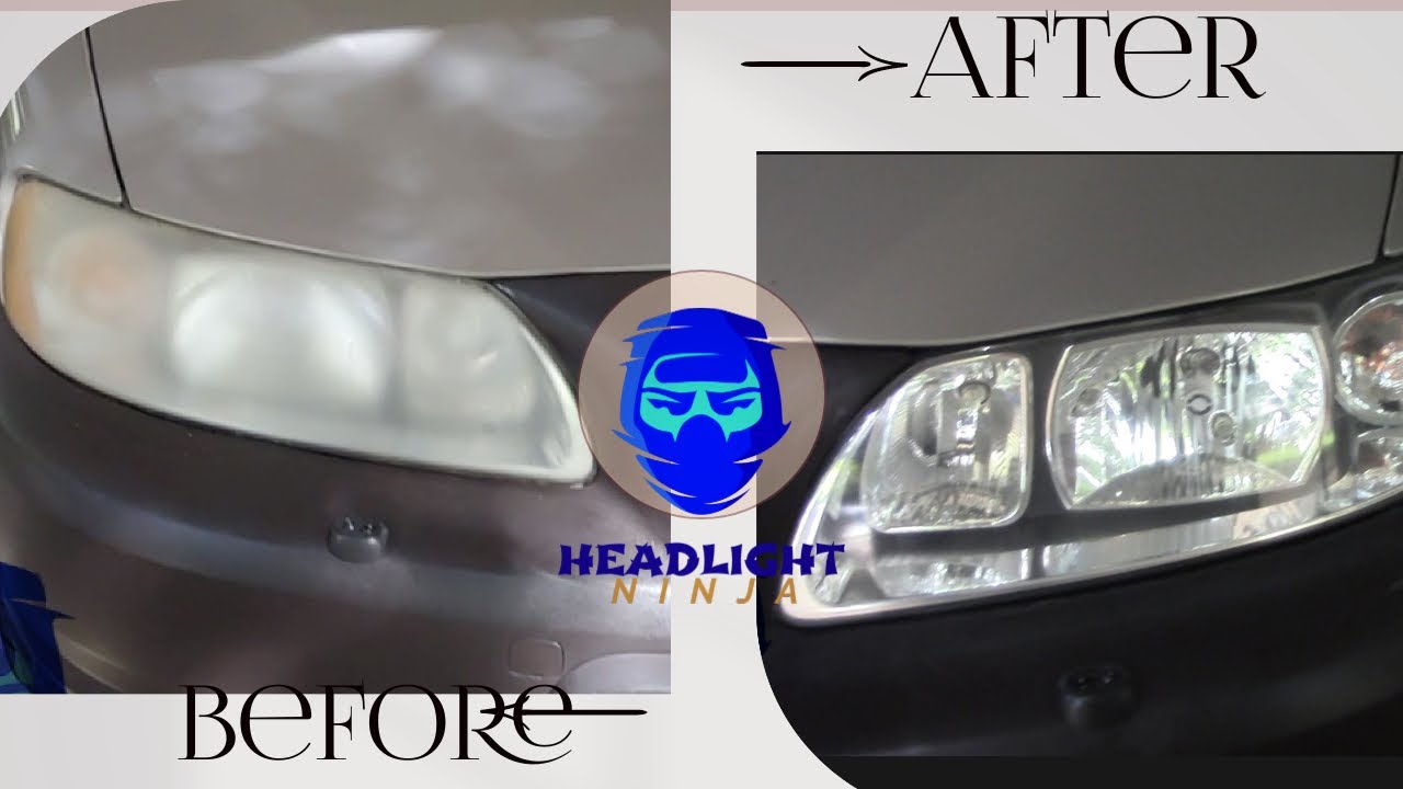 Volvo XC70 headlight restoration YouTube