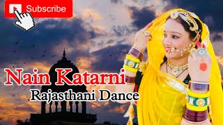 Nain Katarni | New Rajasthani Song | Rajasthani Dance | Cover By @NeeluDanceWorld Thumb