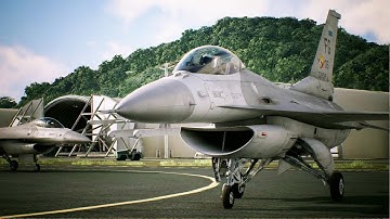 WAR - INVASION BEGINS | Ace Combat 7 Skies Unknown | PS4 | Mission #1 F-16C Gameplay