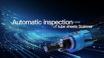 Doppler DSC52 ultrasonic testing automatic tube sheet scanner, for diameter more than 25mm