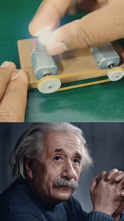DC motor generator #dcmotor #electricmotor #diy #scienceproject #motor #experiment #inventions