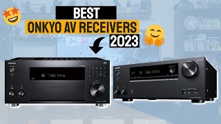 Top 5 Best Onkyo AV Receivers For 2023! || TX-NR6100, TX-RZ50, TX-RZ70, TX-NR7100, TX-SR393