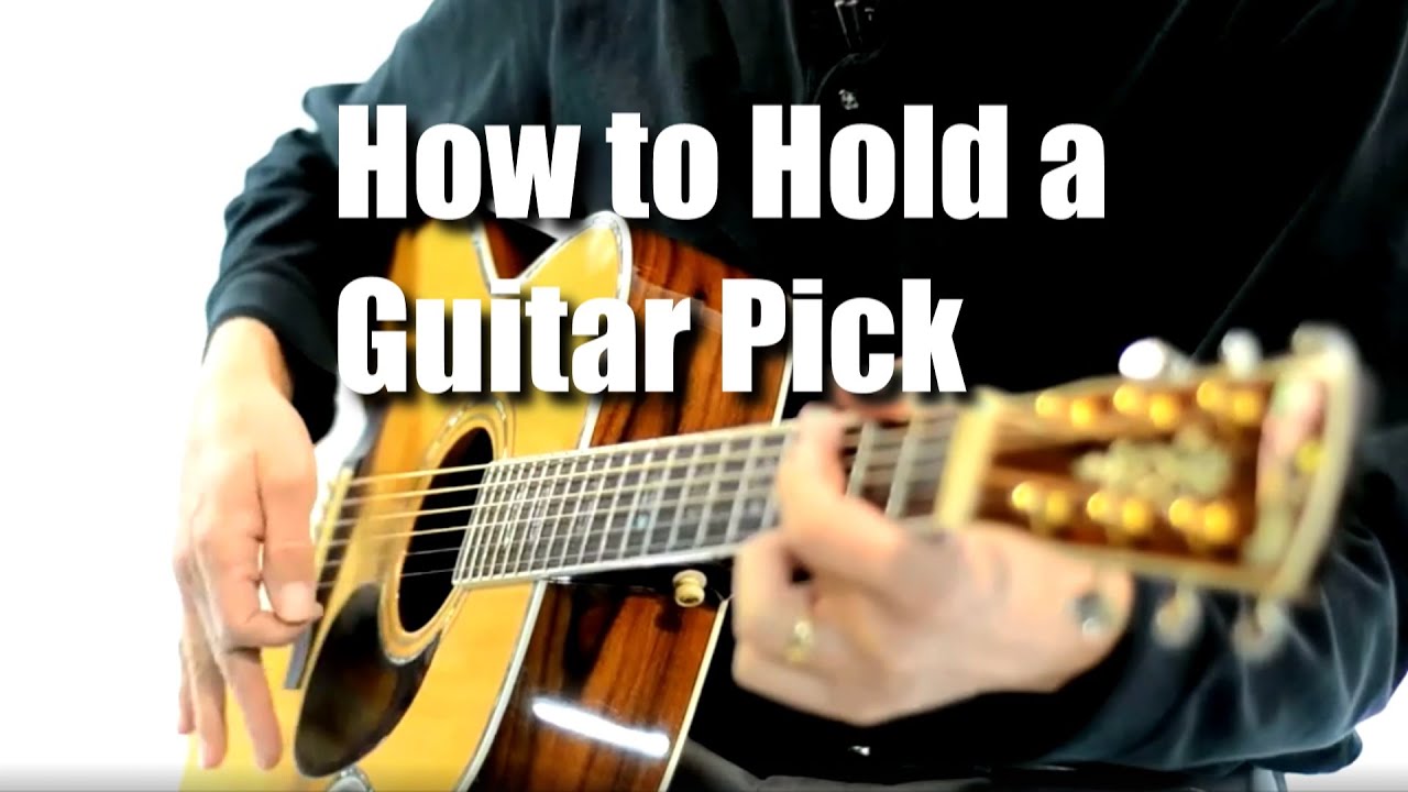 How to Use A Pick Guitar Lesson YouTube