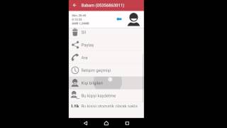 Aramalarımı-Telefon görüşmelerini nasıl kaydederim?  | Automatic Call Recorder Kullanımı? YP#9 screenshot 2
