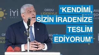 #CANLI | İYİ Parti Genel Başkanı Müsavat Dervişoğlu Ordu'da