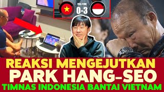 Reaksi Mengejutkan Park Hang-Seo Lihat Indonesia Akhirnya Bisa Bantai Vietnam 3-0, Puji Hebat STY?