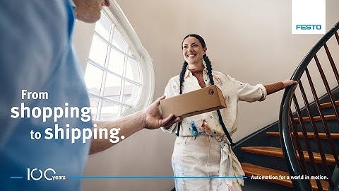 From shopping to shipping.