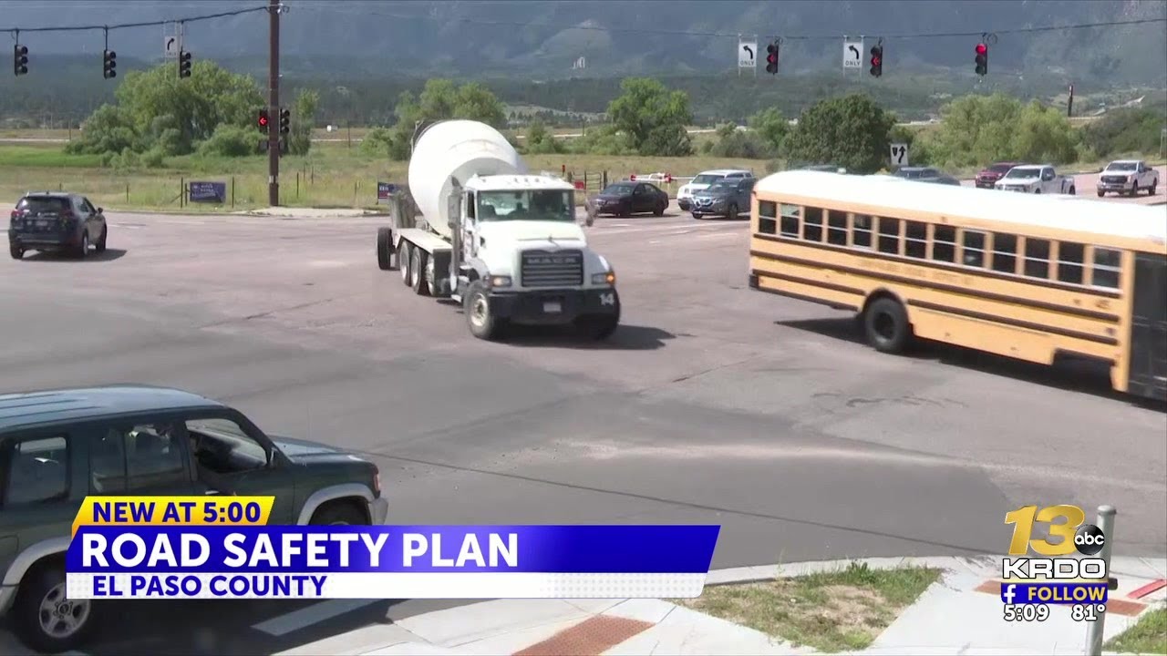 Road safety plan approved by El Paso County Commissioners YouTube