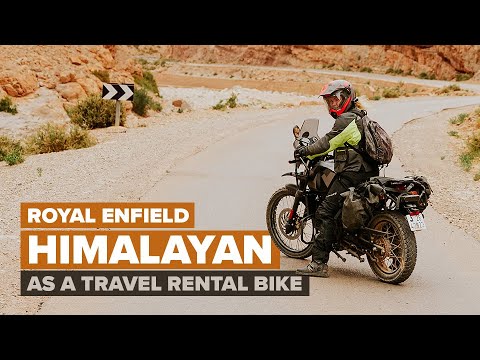 Review of Royal Enfield Himalayan as a travel rental bike