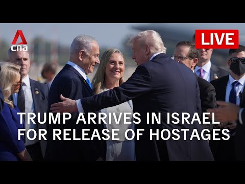 [LIVE] Donald Trump arrives in Israel for release of hostages
