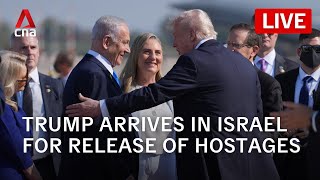 [LIVE] Donald Trump arrives in Israel for release of hostages