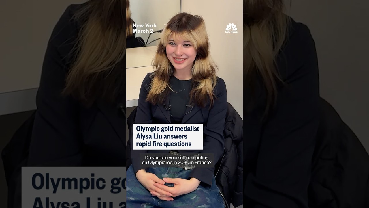 Olympic gold medalist Alysa Liu answers rapid fire questions