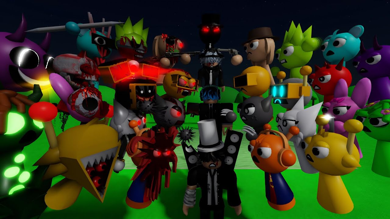 Sprunki ball soccer Gray vs Oren (Season + Secret Ending)! (horror of house) Roblox Animation 