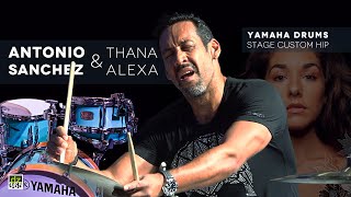 Antonio Sánchez drum solo on Yamaha Stage Custom Hip drum set with Thana Alexa