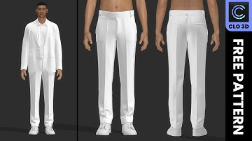 How to create a suit in CLO3d/Marvelous designer Pt 1