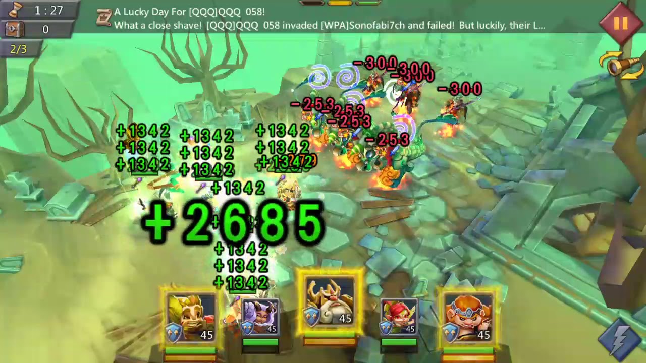 Lords Mobile Limited Challenge Stage 4 Saving Dreams featuring Dream Witch