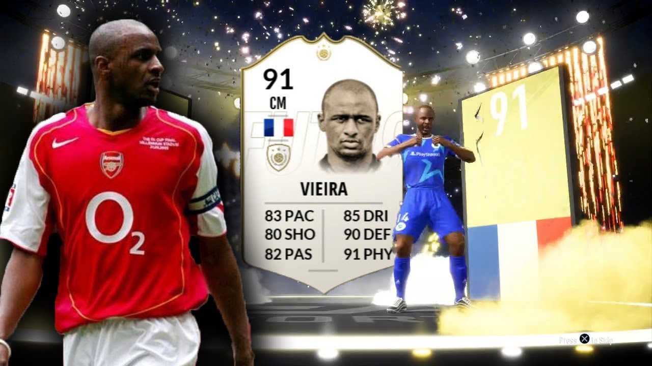 FIFA 19 PRIME ICON VIEIRA PLAYER REVIEW | THE BEST MIDFIELDER ON FIFA ULTIMATE TEAM | PRIME ICON SBC