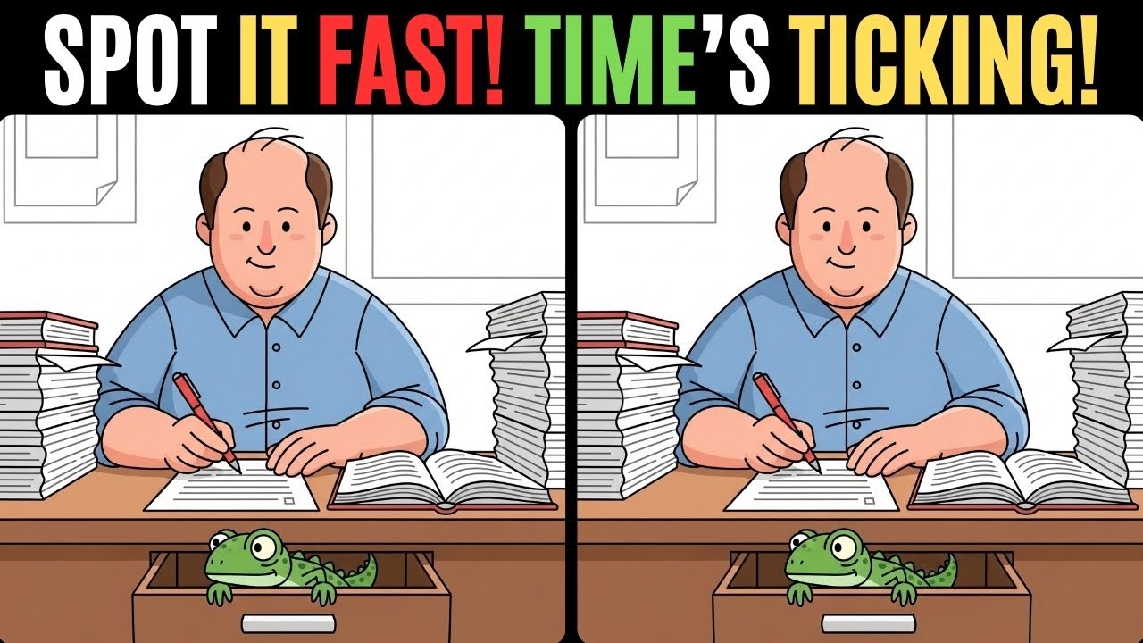 Найди отличия 🧩 Мега испытание! Сможешь найти все? 