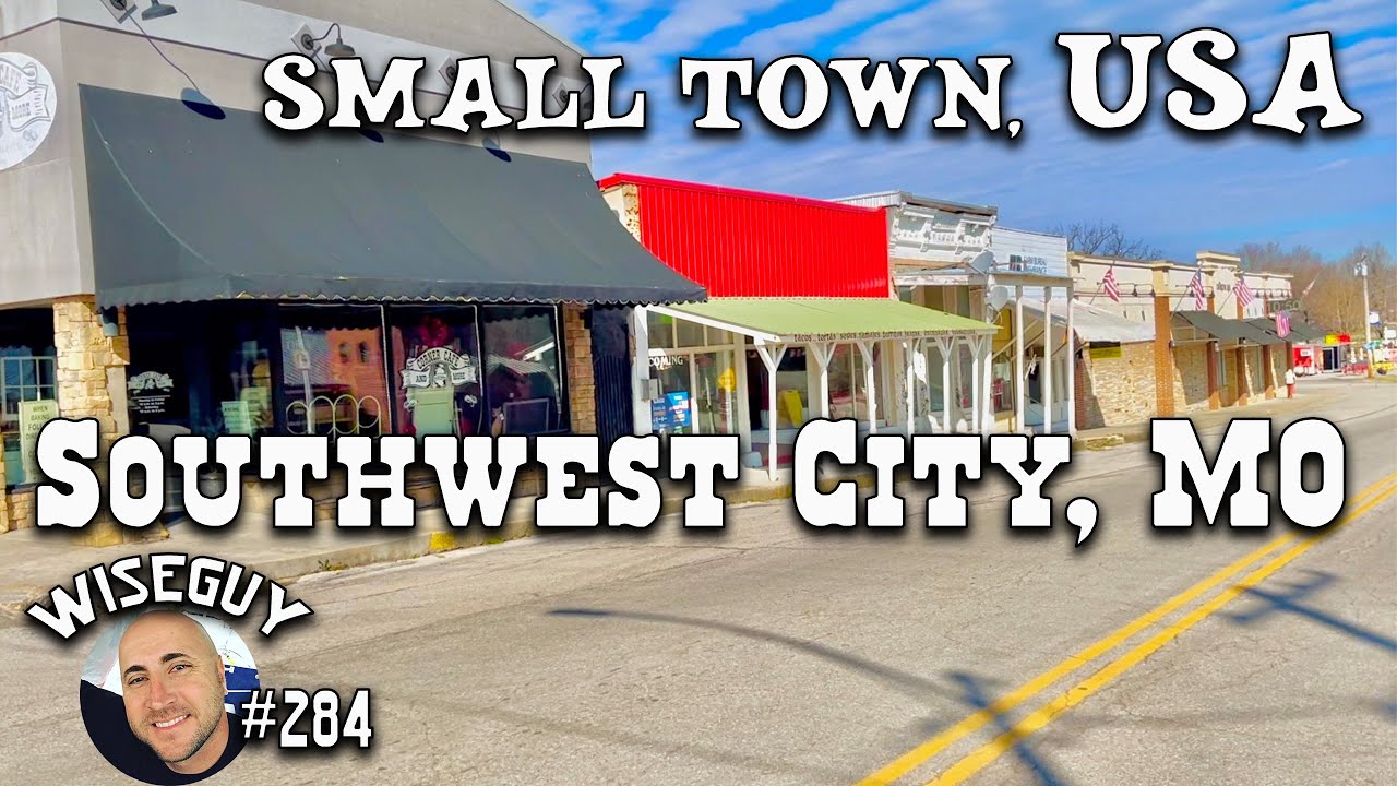 Southwest City, Missouri population 922 small town, USA YouTube