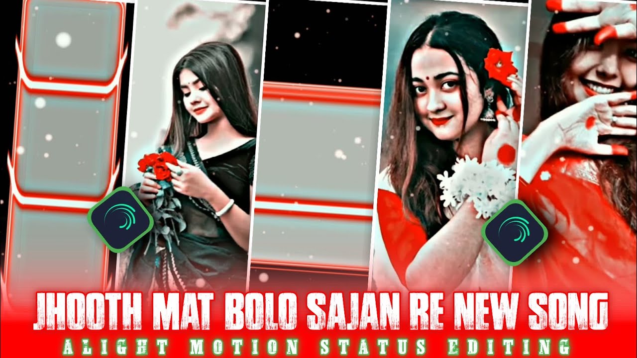 Jhoot Mat Bolo Alight Motion XML Video Editing New Boys Attached Video Edit Asik Alight