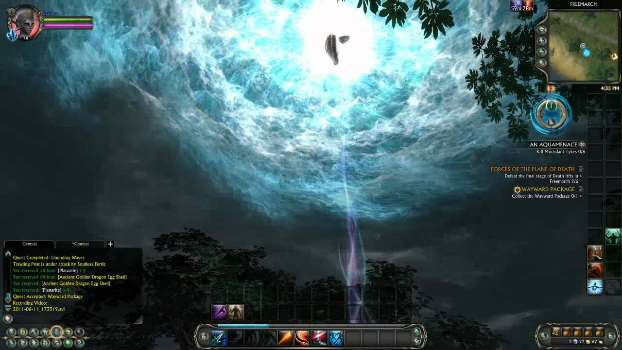 Water Rift Animation