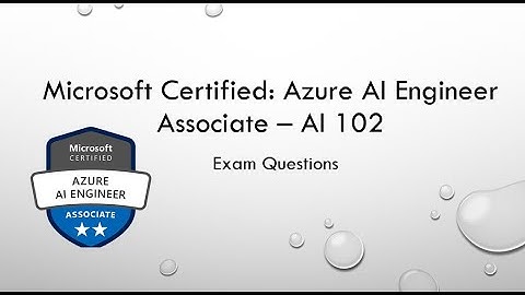 Azure AI 102 Questions - AI Vision & Custom Vision - Part 4