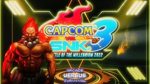 ⭐👉 Capcom Vs Snk 3 - Battle of the Millennium 2022 | MUGEN Games