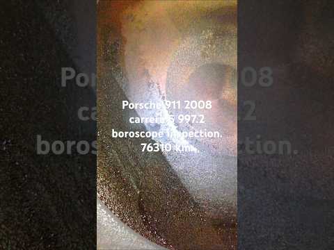 Porsche 911 997.2 2008 76310 km boroscope inspection