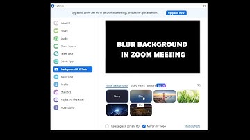 How to blur background in zoom meeting | Blur background in zoom