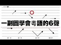 【學粵語】廣東話的6個聲調，一張圖搞清楚！就這麼簡單