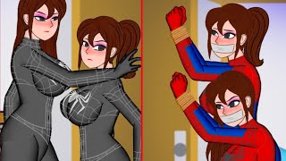 Knock Knock Transition Tiktok Spider Girl and She Venom Animation Version screenshot 5