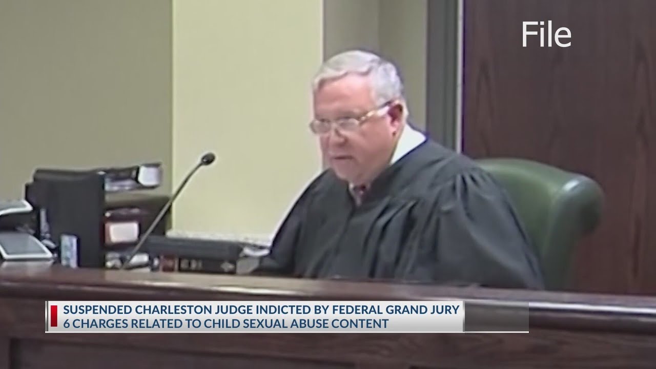 Suspended Charleston Judge indicted by federal grand jury - YouTube