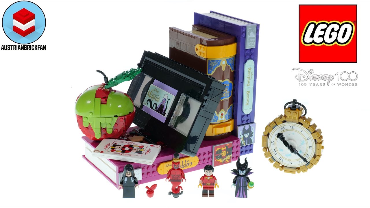 LEGO Disney 43227 Villain Icons - LEGO Speed Build Review