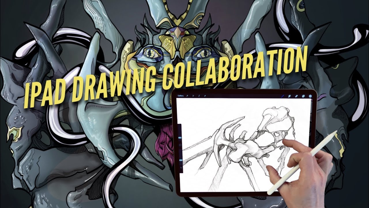 IPad Pro Drawing Collaboration - episode 7