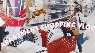 APARTMENT SHOPPING VLOG | GETTING ESSENTIALS FOR MY FIRST APARTMENT | TARGET, IKEA & MORE!