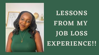 WHAT I LEARNT FROM LOSING MY JOB || STORY TIME