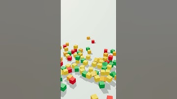 Sandwich Explosion - Voxel Block Collapse Animation