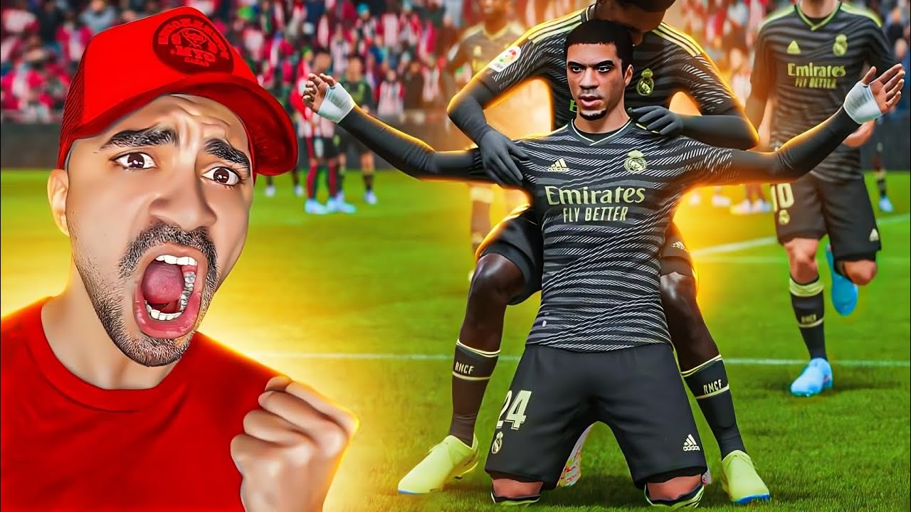 مهنة لاعب : مباراة مجنونة في الكاس ( هاتريك روعة ) - FIFA 23 !! 😱🔥