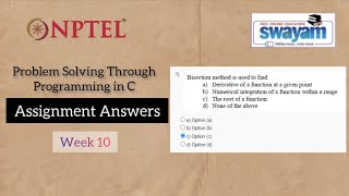 Problem Solving Through Programming In C Week 10 NPTEL Assignment