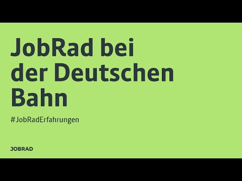 JobRad Erfahrungen: Deutsche Bahn