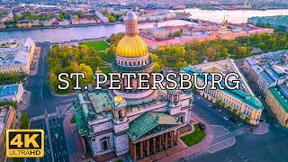 Saint Petersburg, Russia 🇷🇺 | 4K Drone Footage