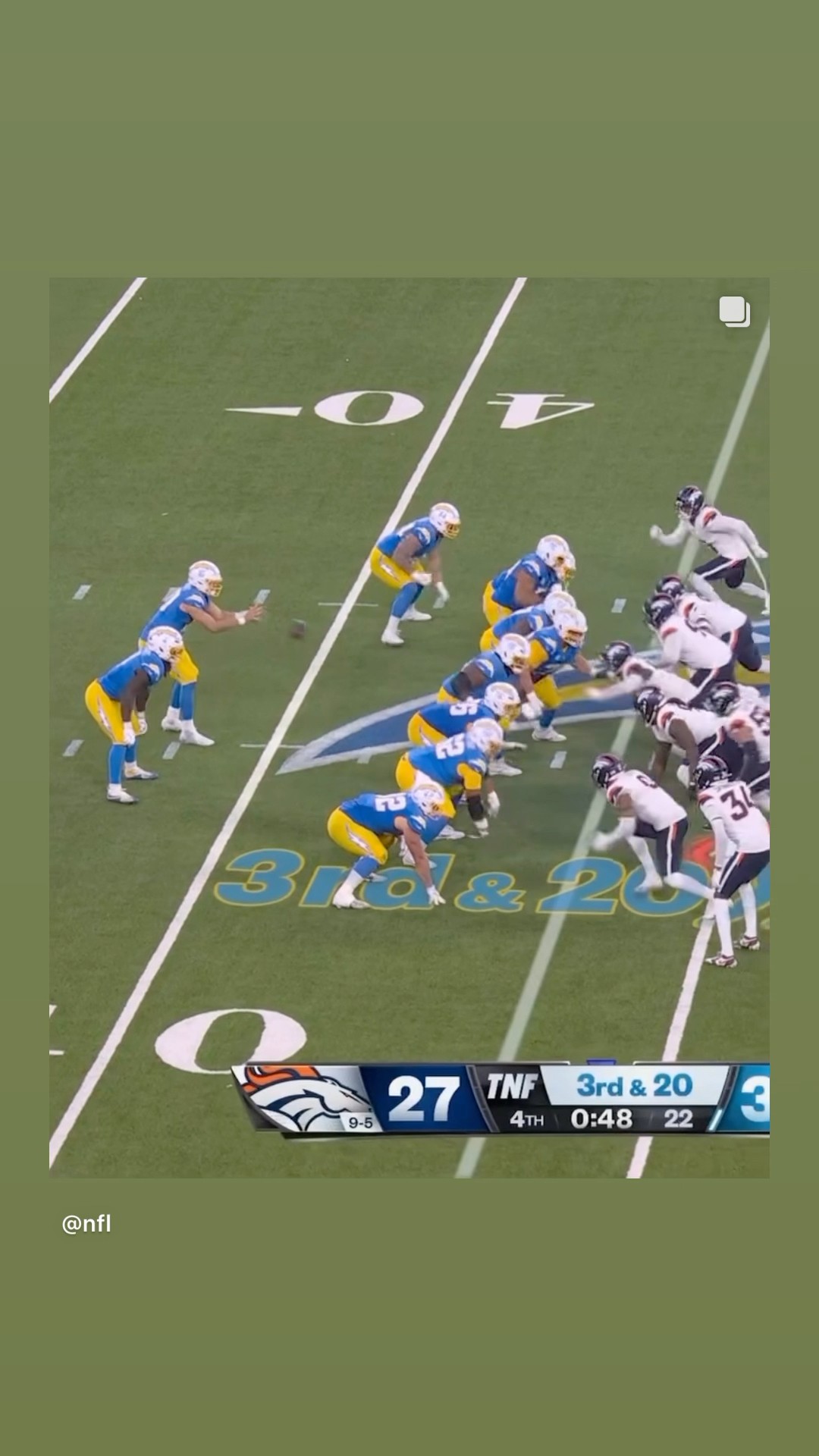 Clock management ⏰ #hoodnews #chargers #denverbroncos #justinherbert #football #sports #broncos #omg