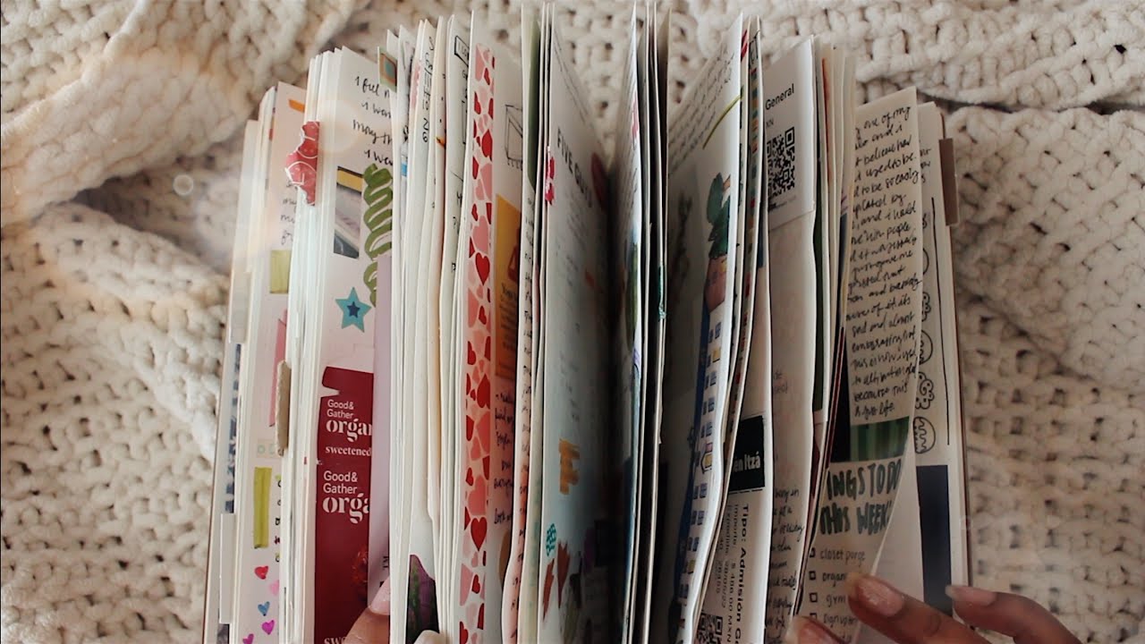 completed journal flip through vol. 2 (no talking)