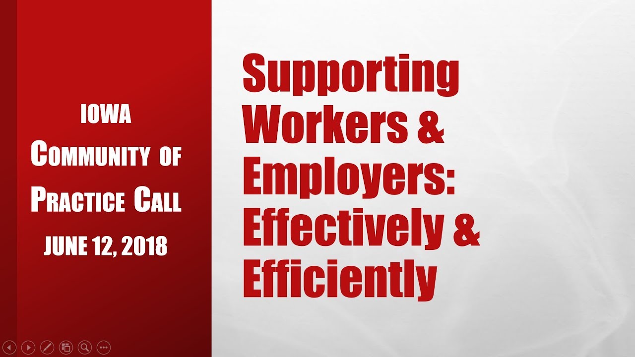 The Role Of Systematic Instruction In Supported Employment June 2018 