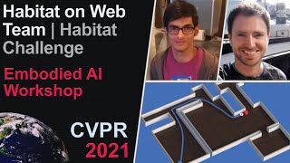 Habitat ObjectNav Challenge | Habitat on Web Team Spotlight | CVPR 2021 Embodied AI Workshop